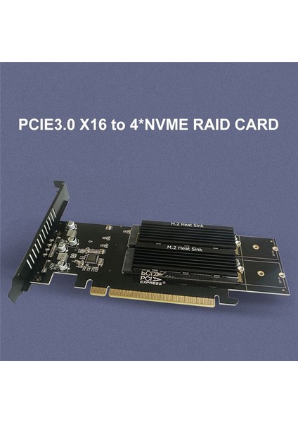 Pcıe - M2 Adaptör Kartı Pcıe X16 4 Port M2 Nvme M Anahtar SSD Kartı Pcı Express Genişletme Kartı Ispir Sebzeli (Yurt Dışından) fiyatları