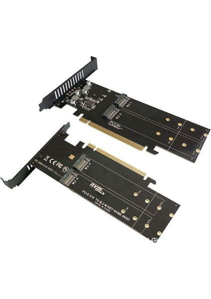 Pcıe - M2 Adaptör Kartı Pcıe X16 4 Port M2 Nvme M Anahtar SSD Kartı Pcı Express Genişletme Kartı Ispir Sebzeli (Yurt Dışından) indirimleri