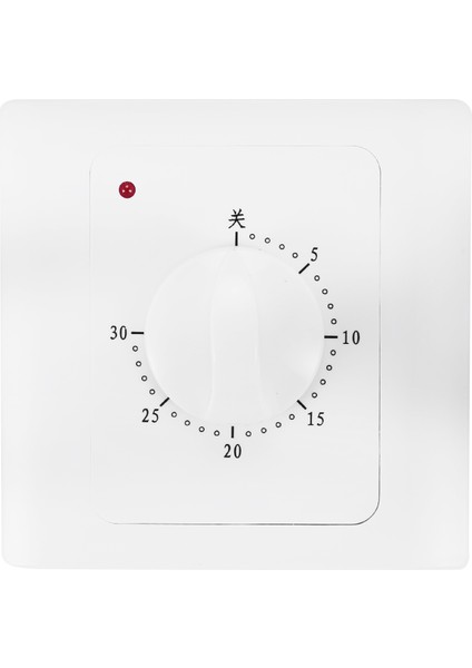 Ac 220V 10A 30 Dakika Geri Sayım Zamanlayıcı Anahtarı Elektrikli Dijital Time Tapa Kontrol Anahtarı Zamanlayıcı Soket Düğme Stili Mekanik (Yurt Dışından)