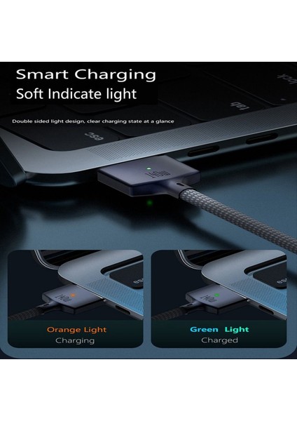 Pd 140W Magsafe 3 MACBOOK Aır/pro A2442/2485/2681 Için Manyetik Hızlı Şarj Kablosu Çinko Alaşım Dönüştürücü Hattı Beyaz (Yurt Dışından) modelleri