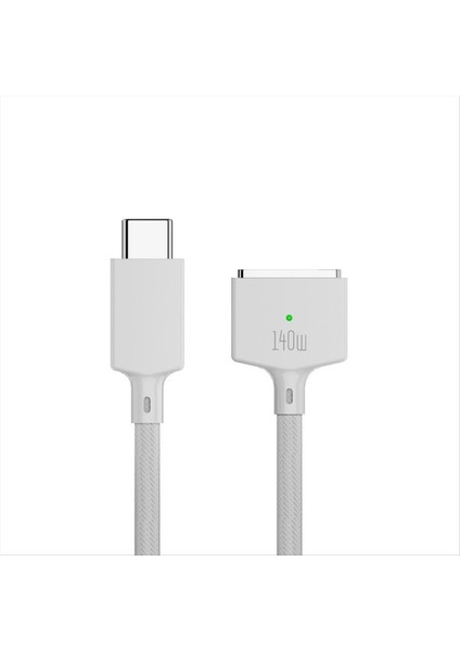Pd 140W Magsafe 3 MACBOOK Aır/pro A2442/2485/2681 Için Manyetik Hızlı Şarj Kablosu Çinko Alaşım Dönüştürücü Hattı Beyaz (Yurt Dışından) indirimleri