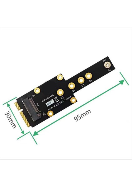 Msata-Ngff Anahtar B SSD Adaptör Kartı Yeni M 2 Anahtar B L-Mini Pcıe Çok Fonksiyonlu Modül (Yurt Dışından) indirimleri
