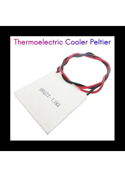 2x TEC1-12705 Termoelektrik Soğutucu Peltier 40X40MM TEC12705 Peltier Elements Modülü Soğutucu Radyatör (Yurt Dışından) modelleri