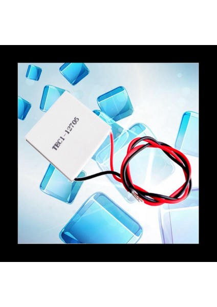 2x TEC1-12705 Termoelektrik Soğutucu Peltier 40X40MM TEC12705 Peltier Elements Modülü Soğutucu Radyatör (Yurt Dışından) indirimleri