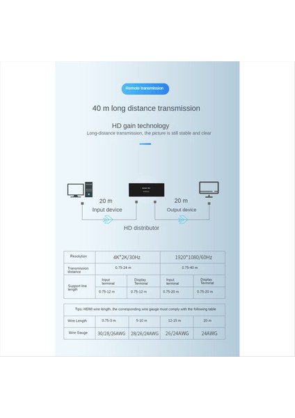 Ölçüm 1&#39 De 4 Out Video 4 Ports HDMI Uyumlu Ayrıştırıcı 1x4 Destek 3D 4K 30Hz Aynı (Yurt Dışından) indirimleri