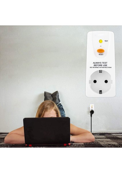 3x 16A Gfcı Sızıntı Koruma Fişi Rcd Soketi Ana Devre Kesici Kesme Anahtarı Güvenlik Kişisel Ab Fişi (Yurt Dışından) fiyatları