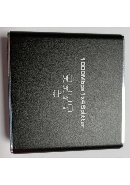 Gigabit Ethernet Splitter 1&#39 De 1 Out 1000MBPS Internet Kablosu Ayrıştırıcı 1 Ila 4 RJ45 Ağ Splitter Cat5/6/7 Için (Yurt Dışından) indirimleri