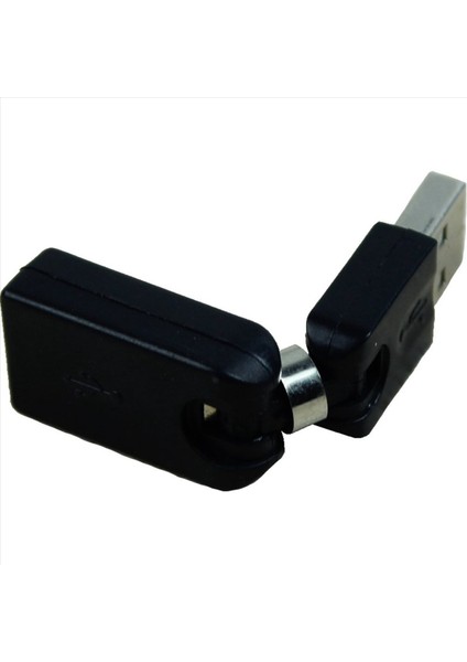 3x Siyah USB 2 0 Erkek - USB Kadın 360 Derece Dönme Açısı Uzatma Adaptörü (Yurt Dışından) modelleri