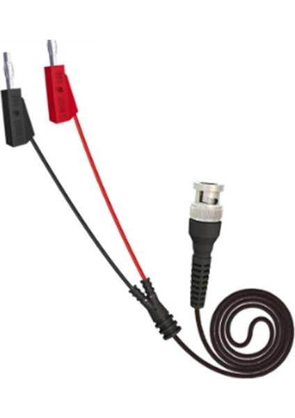 Osiloskop Sinyal Jeneratörü Için P1009 Bnc Ila Çift 4mm Istiflenebilir Muz Fiş Test Kurşun Probu Bnc Kablosu 120CM (Yurt Dışından) fırsatları
