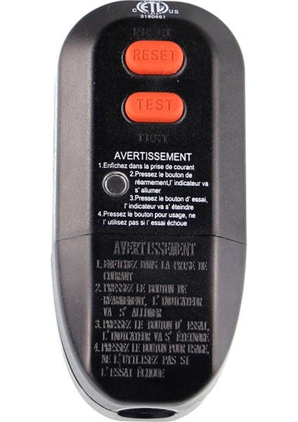 1pcs Gfcı Fiş Değiştirme Yedek Fiş 2-Eğimli 15AMP 2-Telesen (Yurt Dışından)