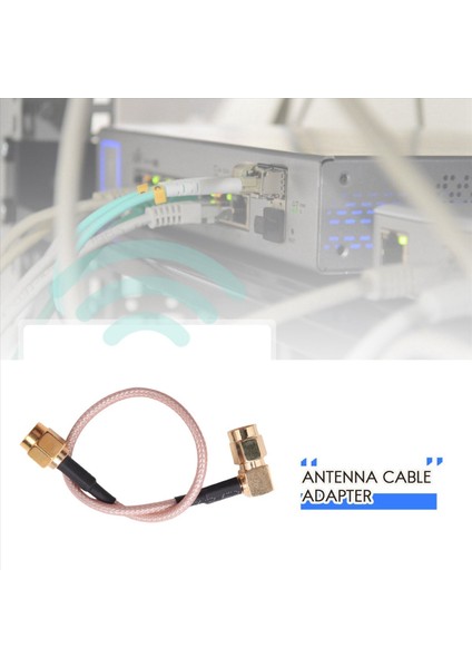 4x 6 Inç Sma Erkek - Sma Dik Açı Erkek Fiş Jumper Pigtail Kablosu RG316 (Yurt Dışından) fırsatları