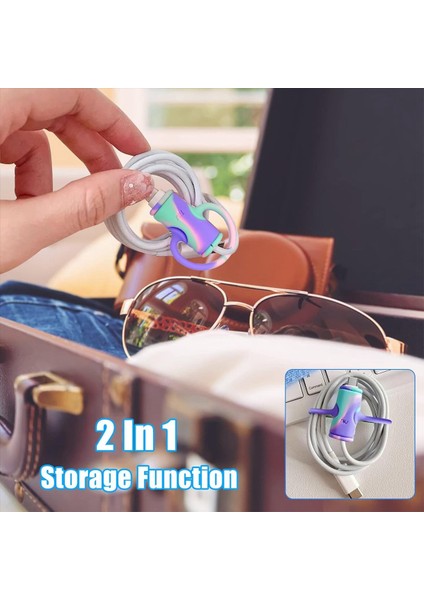 5pcs Sevimli Kablo Koruyucu Silikon Şarj Cihazı Kablo Koruyucusu Tip C/micro-Usb Veri Kablosu Koruyucu Kapak (Yurt Dışından) indirimleri