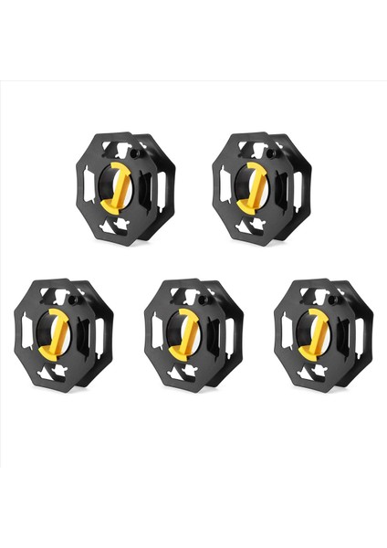 5x Dış Mekan Kablo Düzenli Makara 25M Depolama Makarası Uzatma Düzenli Çerçeve Çarpışma Standı Karavan Yat Rv Kablo Depolama (Yurt Dışından)