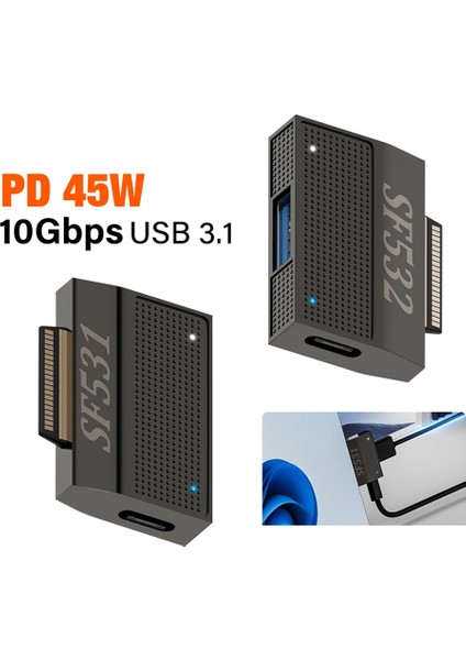 45W Pd Microsoft Surface Pro x 8 7 6 5 4 3 Go USB Şarj Cihazı Hub SF532 (Yurt Dışından) modelleri