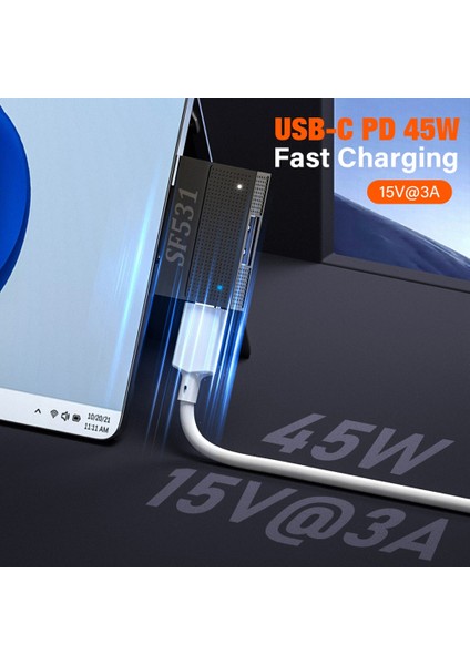 45W Pd Microsoft Surface Pro x 8 7 6 5 4 3 Go USB Şarj Cihazı Hub SF532 (Yurt Dışından) indirimleri