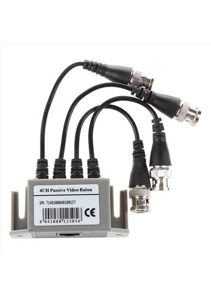 3x 4 Kanallı Video Balun Bnc Utp Cat5 Verici Cctv/ Gözetim Kamerası Trend (Yurt Dışından) fiyatları