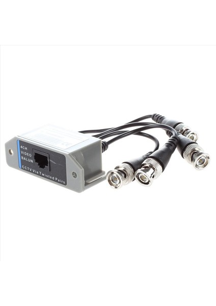 3x 4 Kanallı Video Balun Bnc Utp Cat5 Verici Cctv/ Gözetim Kamerası Trend (Yurt Dışından) indirimleri