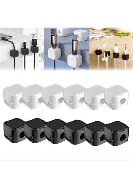 12 Adet Şarj Kablosu Manyetik Kablo Organizatörü Depolama Tutucu Kablo Yönetimi Şarj Kablosu Tutucu Kordon Organizatörü (Yurt Dışından) fırsatları