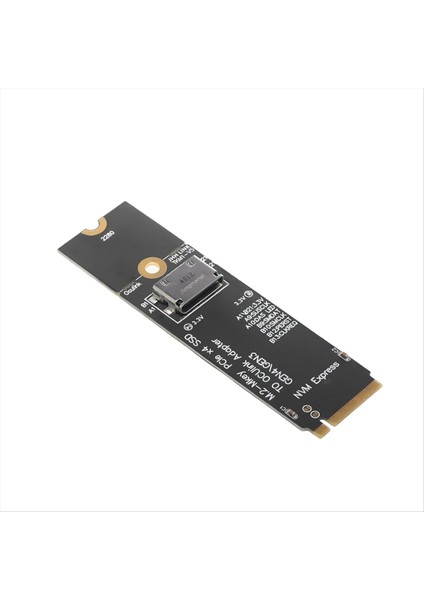 M 2-M Anahtar Pcıe X4 Ssd-U 2 Oculink SFF-8612 2 5 Inç Nvme U 2 (Sff 8639) SSD Pcı-E Ngff Rıser Kartı (Yurt Dışından) modelleri