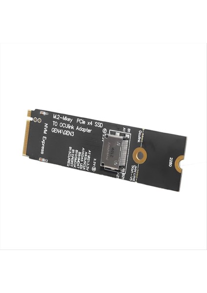 M 2-M Anahtar Pcıe X4 Ssd-U 2 Oculink SFF-8612 2 5 Inç Nvme U 2 (Sff 8639) SSD Pcı-E Ngff Rıser Kartı (Yurt Dışından) indirimleri