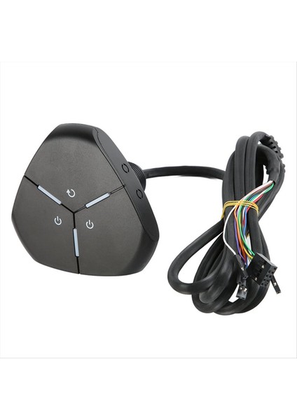 Bilgisayar Masaüstü Anahtar Pc Güç Açma/yeniden Başlat Düğmesi Çift USB Harici Uzantı Güç Kablosu Office A Için Açma/kapama Düğmesi A (Yurt Dışından)