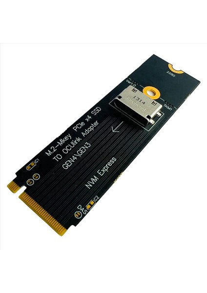 2x M 2 M-Key Pcıe X4 Ssd-U 2 Oculink SFF-8612 2 5 Inç Nvme U 2 (Sff 8639) Için Gen4/gen3 SSD Pcı-E Yükseltici Kartı (Yurt Dışından) fiyatları