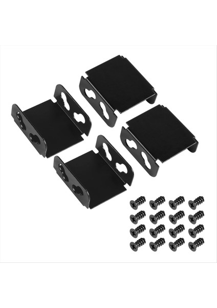 Fan Backet Çift Fan Bilgisayar Radyatör Radyatör Tutucu Dıy Desteği 80MM/90MM/120MM/140MM (4 Adet) (Yurt Dışından)