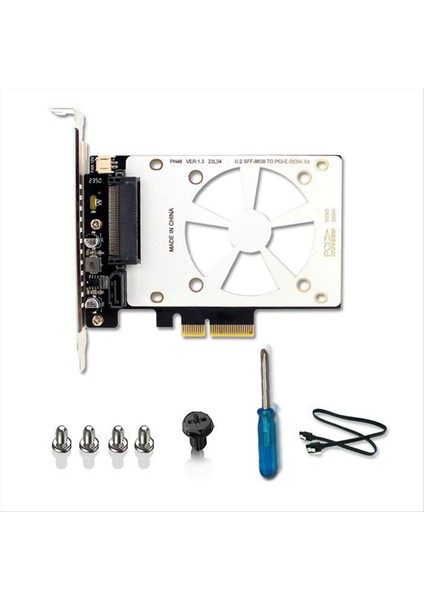 U 2 Ssd-Pcıe4 0 Yükseltici Kartı Pcı Express 4 0 X4 X8 X16 SFF-8639 Windows8/10/linux Için Genişletme Kartı (Yurt Dışından)