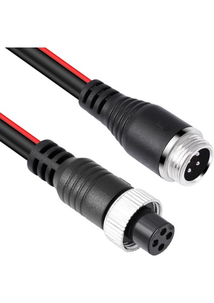 M12 Arka Görünüm Kamerası Havacılık Kablosu Uzatma Teli 15M Için Ters Tetik Hattı ile 4 Pin Araba Kamera Video Kablosu (Yurt Dışından) fırsatları