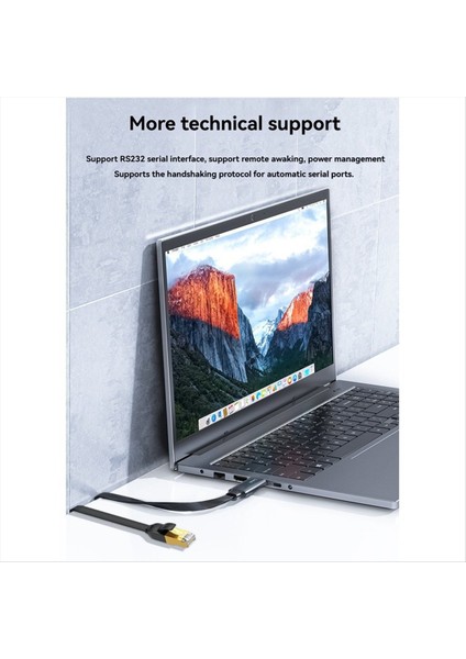 USB - RJ45 Konsol Kablosu USB - Dizüstü Bilgisayar Için RJ45 Adaptörü USB RJ45 8P8C Dönüştürücü Konsol Kablosu 180CM (Yurt Dışından)