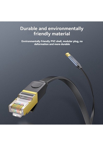 USB - RJ45 Konsol Kablosu USB - Dizüstü Bilgisayar Için RJ45 Adaptörü USB RJ45 8P8C Dönüştürücü Konsol Kablosu 180CM (Yurt Dışından) fırsatları