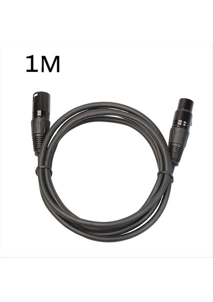 Xlr Ses Kablosu Karaoke Mic Sound Cannon Kablosu Erkek - Kadın Xlr Kablosu Xlr Uzatma Mikrofon Kablosu 1 Metre (Yurt Dışından) indirimleri