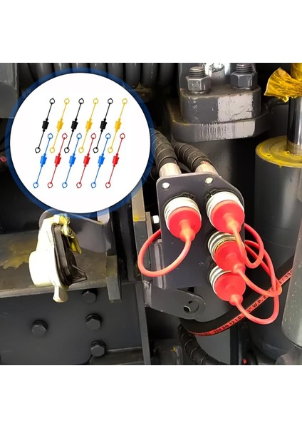 ISO7241-A (Iso-A) Hidrolik Bağlayıcı Erkek Toz Kapağı ve Dişi Fiş Kapağı Hidrolik Fiş Kapağı Takma Seti B (Yurt Dışından) fırsatları