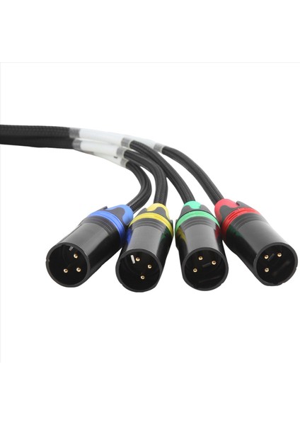Xlr 4 Kanallı 3 Pimli Çoklu Ağ Aşaması ve Stüdyo Bağlantısı Xlr Erkek ve Dişi Kablo Aşaması Audio RJ45 (NE8F-S4M) (Yurt Dışından) fiyatları