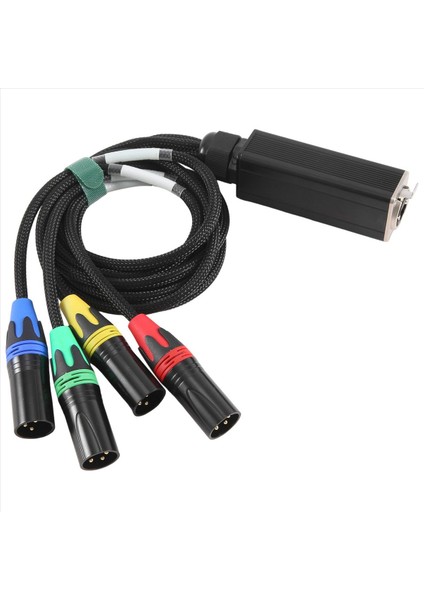 Xlr 4 Kanallı 3 Pimli Çoklu Ağ Aşaması ve Stüdyo Bağlantısı Xlr Erkek ve Dişi Kablo Aşaması Audio RJ45 (NE8F-S4M) (Yurt Dışından) modelleri