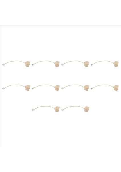 10X Telefon RJ11 Erkek Hattı Çift RJ11 Dişi Jack Filtre Ayırıcı Adaptör (Yurt Dışından) modelleri