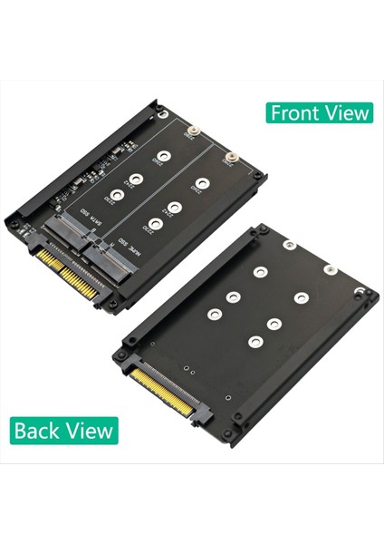 2 Inç 1 M 2 Nvme SSD ve B Key/b&amp M Key SSD - Sff -8639 U 2 - Çerçeve Braketi ile - Msata Ssd&#39 Yi 7mm 2 5in Sata Drive Olarak Tutun (Yurt Dışından) fiyatları