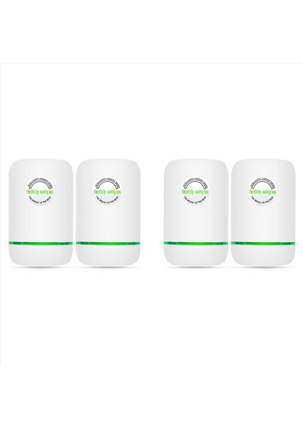 4pcs Güç Tasarrufu Enerji Tasarrufu Sağlayıcı Elektrik Tasarrufu Kutusu Ev Ofis Piyasası Cihazı Elektrikli Akıllı Abd Fişi (Yurt Dışından)