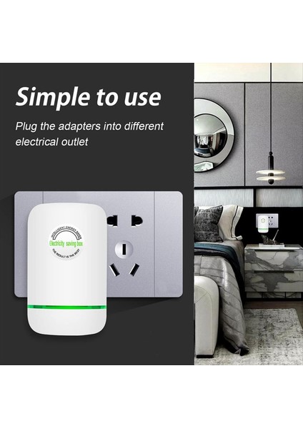 4pcs Güç Tasarrufu Enerji Tasarrufu Sağlayıcı Elektrik Tasarrufu Kutusu Ev Ofis Piyasası Cihazı Elektrikli Akıllı Abd Fişi (Yurt Dışından) indirimleri