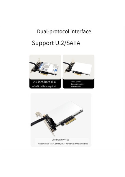 U 2 Ssd-Pcıe4 0 Yükseltici Kartı Pcı Express 4 0 X4 X8 X16 SFF-8639 Windows8/10/linux Için Genişletme Kartı (Yurt Dışından) indirimleri