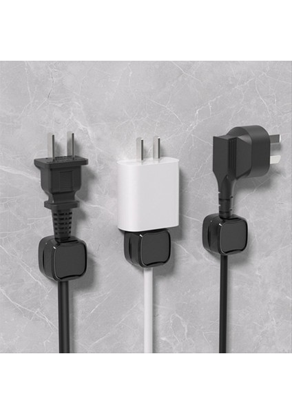 24PCS Manyetik Kablo Organizer Klips Kablo Yönetimi Tel Yöneticisi Kablo Tutucu Şarj Kablosu Sarı Duvarı Monte Hook-A (Yurt Dışından) fırsatları