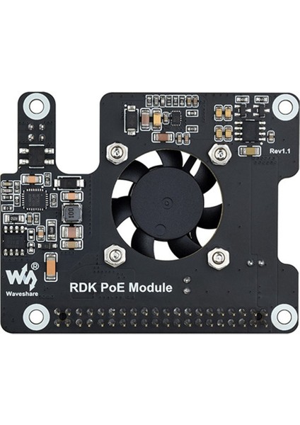 Rdk X5 Poe Hat Için Fan+Doğruluk Ile D-Robotıcs Rdk X5 Anakart Ieee 802 3AF/GENIŞLETME Kurulu&#39 Nda (Yurt Dışından)