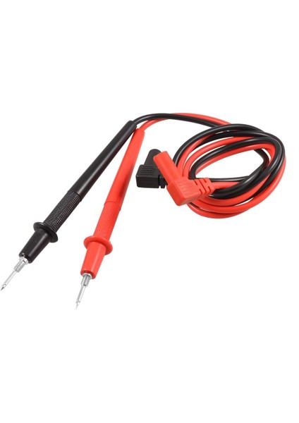 1000V Muz Fişi 2 6ft Voltmetre Test Kurşun Kablosu Siyah Kırmızı Çift (Yurt Dışından)