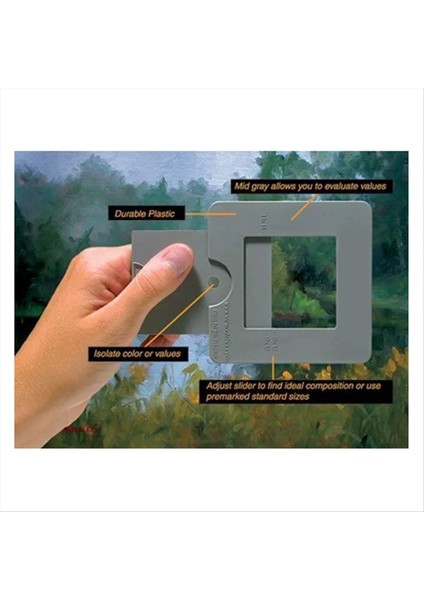 Sanatçı View Catcher Finder Aracı Taşınabilir Vizör Gadget Sanatçı Hediye Için Bulucu View (Yurt Dışından) fiyatları