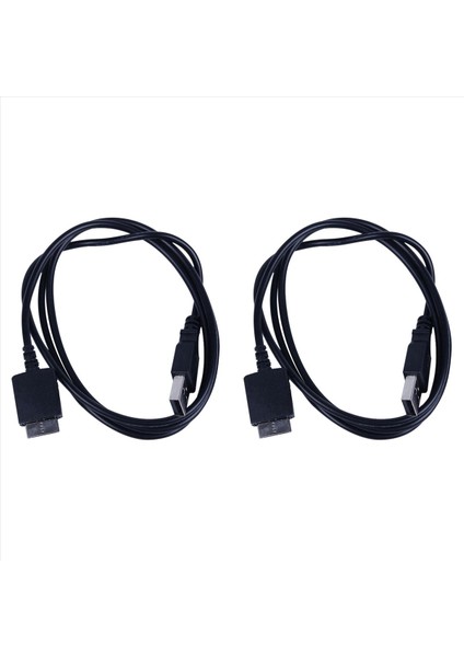 Sony Walkman E052 A844 A845 Mp3 Mp4 Player Siyah Için 2x USB Veri Şarj Kablosu Kablosu (Yurt Dışından)