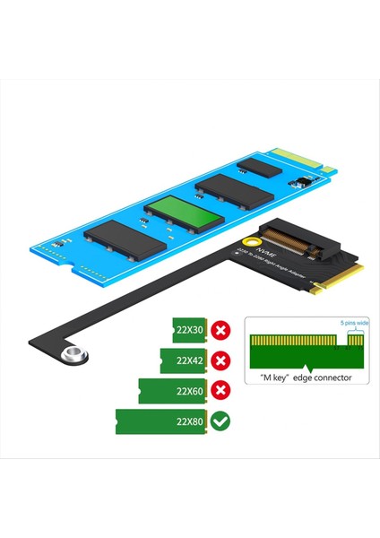 Rog Ally Handheld 2230 Ila 2280 SSD Sabit Drive Genişleme Kartı Nvme M-Key M 2 Pcıe 4 0 Adaptör (Yurt Dışından) modelleri