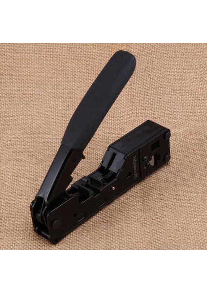 2x Cat5 Cat6 Cat7 RJ45 RJ12 RJ11 Ağ Konektörleri Için Crimper&#39 Den Geçiyor Modüler Fişler Ethernet Kabloları Ez Kesme Aracı (Yurt Dışından)