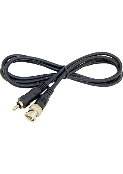 1pc 1 5m Bnc - Av Kablosu Bnc - Rca Erkek Adaptör Video Kaydedici Tv Hattı Q9 Izleme (Yurt Dışından)