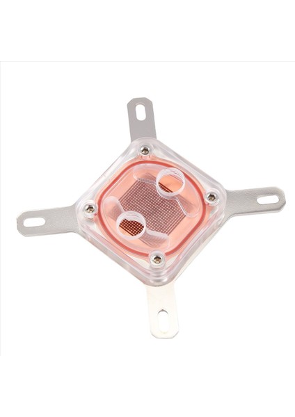 Intel Bilgisayar Için Cpu Su Soğutma Kafası Bilgisayar Su Soğuk Kafa Gümüş Braket Şeffaf Kapak (Yurt Dışından) modelleri