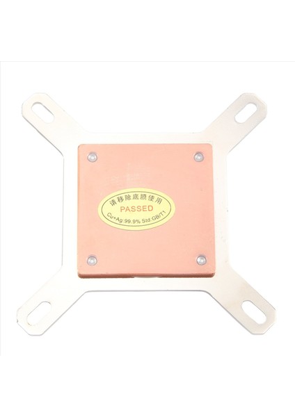 Intel Bilgisayar Için Cpu Su Soğutma Kafası Bilgisayar Su Soğuk Kafa Gümüş Braket Şeffaf Kapak (Yurt Dışından) fırsatları